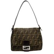 Pre-owned Canvas fendi-bags Fendi Vintage , Brown , Dames