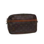 Pre-owned Canvas louis-vuitton-bags Louis Vuitton Vintage , Brown , Da...