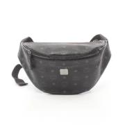 Pre-owned Canvas shoulder-bags MCM Pre-owned , Black , Heren