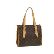 Pre-owned Canvas louis-vuitton-bags Louis Vuitton Vintage , Brown , Da...