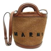 Pre-owned Fabric handbags Marni Pre-owned , Brown , Dames