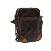 Pre-owned Canvas louis-vuitton-bags Louis Vuitton Vintage , Brown , Da...