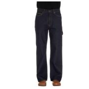 Denim Jeans Winona Over Fit Haikure , Blue , Heren