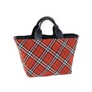 Pre-owned Nylon handbags Burberry Vintage , Red , Dames