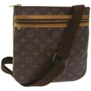 Pre-owned Canvas louis-vuitton-bags Louis Vuitton Vintage , Brown , Da...