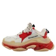 Pre-owned Leather sneakers Balenciaga Vintage , Multicolor , Dames