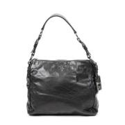 Pre-owned Leather prada-bags Prada Vintage , Black , Dames