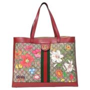 Pre-owned Coated canvas totes Gucci Vintage , Multicolor , Dames