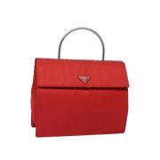 Pre-owned Nylon handbags Prada Vintage , Red , Dames