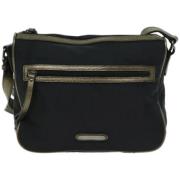 Pre-owned Fabric shoulder-bags Burberry Vintage , Black , Dames