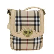 Pre-owned Canvas shoulder-bags Burberry Vintage , Multicolor , Dames