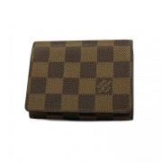 Pre-owned Fabric wallets Louis Vuitton Vintage , Brown , Dames