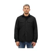 Lichte Nylon Chalet Jas MC2 Saint Barth , Black , Heren