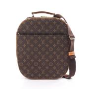 Pre-owned Canvas handbags Louis Vuitton Vintage , Brown , Dames