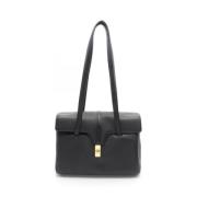 Pre-owned Leather celine-bags Celine Vintage , Black , Dames