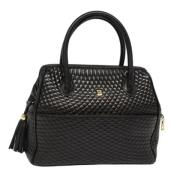 Pre-owned Leather handbags Bally Pre-owned , Black , Dames