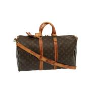 Pre-owned Canvas louis-vuitton-bags Louis Vuitton Vintage , Brown , Da...