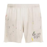 Witte Katoenen Shorts voor Mannen Gallery Dept. , White , Heren