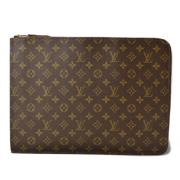 Pre-owned Canvas louis-vuitton-bags Louis Vuitton Vintage , Brown , He...