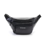 Pre-owned Leather balenciaga-bags Balenciaga Vintage , Black , Heren