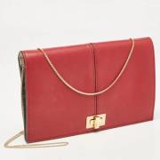 Pre-owned Canvas clutches Fendi Vintage , Red , Dames