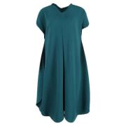 Pre-owned Polyester dresses Issey Miyake Pre-owned , Green , Dames