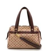 Pre-owned Canvas louis-vuitton-bags Louis Vuitton Vintage , Beige , Da...