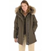 Parka Kinslee khaki Mackage , Green , Dames