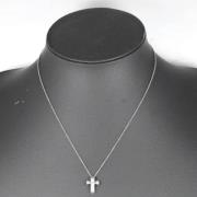 Pre-owned White Gold necklaces Tiffany & Co. Pre-owned , Gray , Dames