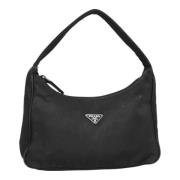 Pre-owned Nylon handbags Prada Vintage , Black , Dames