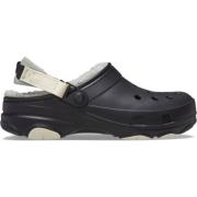 All-Terrain Klomp met Zacht Harige Voering Crocs , Black , Unisex