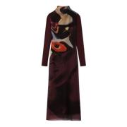 Herfst/Winter Dames Vest Collectie Desigual , Brown , Dames