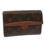 Pre-owned Canvas louis-vuitton-bags Louis Vuitton Vintage , Brown , Da...