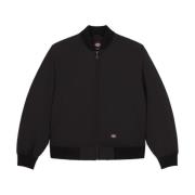 Zwarte Bomberjack Plains Dickies , Black , Heren