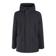 Hooded Winter Coat Save The Duck , Black , Heren