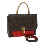 Pre-owned Canvas louis-vuitton-bags Louis Vuitton Vintage , Brown , Da...