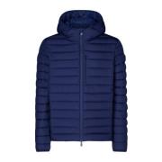 Blauwe Pufferjas voor Mannen Save The Duck , Blue , Heren