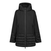 Korte Parka van Mat Polyester People of Shibuya , Black , Dames