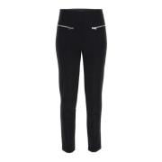 Hoge Taille Skinny Leggings met Zakken Guess , Black , Dames