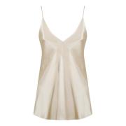 Witte Top Metello Max Mara , White , Dames