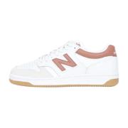 Klassieke witte sneakers New Balance , White , Heren