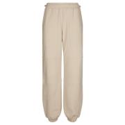 Sweatpants VAN Katoen add , Beige , Dames