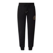 Luxe Gouden Vemblem Jogger Sweatpants Versace Jeans Couture , Black , ...