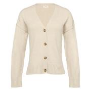 Stijlvolle Vest met Decoratieve Naden s.Oliver , Beige , Dames