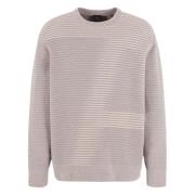 Taupe Pullover Stijlvolle Sweater Armani Exchange , Beige , Heren