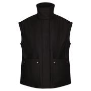 Vest IN Compact WOL add , Black , Dames