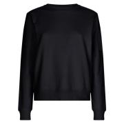 Sweatshirt VAN Katoen add , Blue , Dames