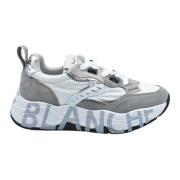 Zilveren Veterschoenen voor Vrouwen Voile Blanche , Gray , Dames