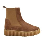 Eiken Geknoopte Platte Schoenen Voile Blanche , Brown , Dames