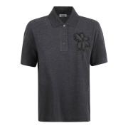 Antraciet Polo T-shirt Collectie Brunello Cucinelli , Gray , Dames